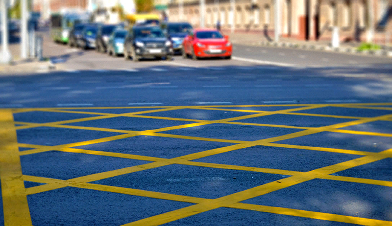 новая дорожная разметка